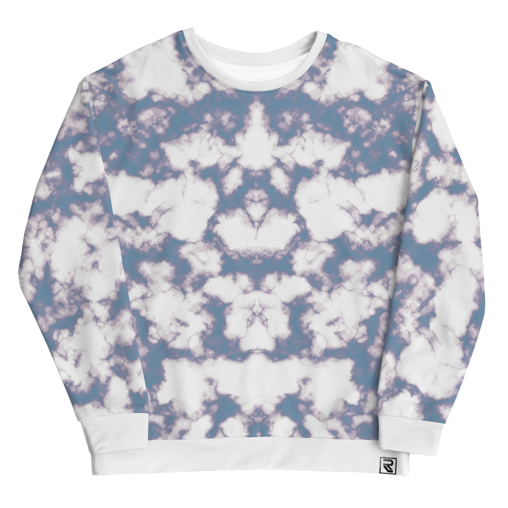 WHITE MARBEL SWEATER - XS Sweatshirt