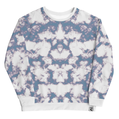 WHITE MARBEL SWEATER - XS Sweatshirt