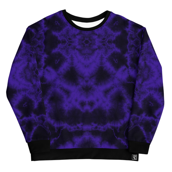 PURPLE MARBEL SWEATER - XS Sweatshirt