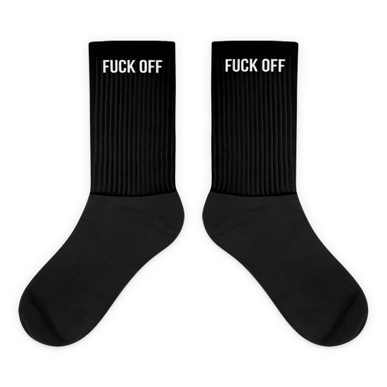 FUCK OFF SOCKS - L Socken