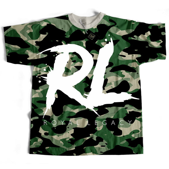Royal Green Millitary T-Shirt